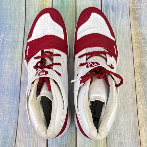 Nike Jordan Force Savage Turf Mid Oklahoma Player Cleats Mens Size 18 Football - Picture 5 of 13